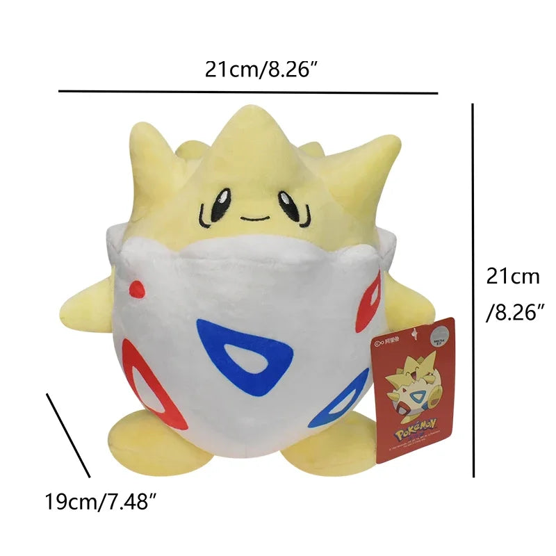 Kawaii Togepi Plush Toys Japan Anime Cartoon Plush Doll Soft Stuffed Togepi Doll Birthday Gift For Kids Girls