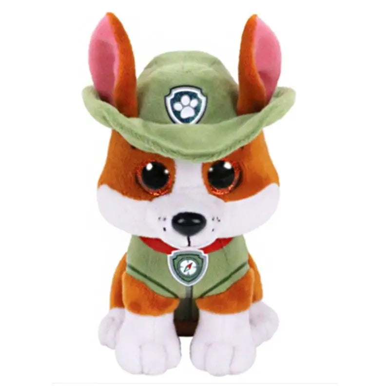 15cm Paw Patrol Cute Cartoon Dog Plush Dolls Soft Stuffed Plush Pendant Toys Chase Marshall Rocky Skye Rubble Child Gifts