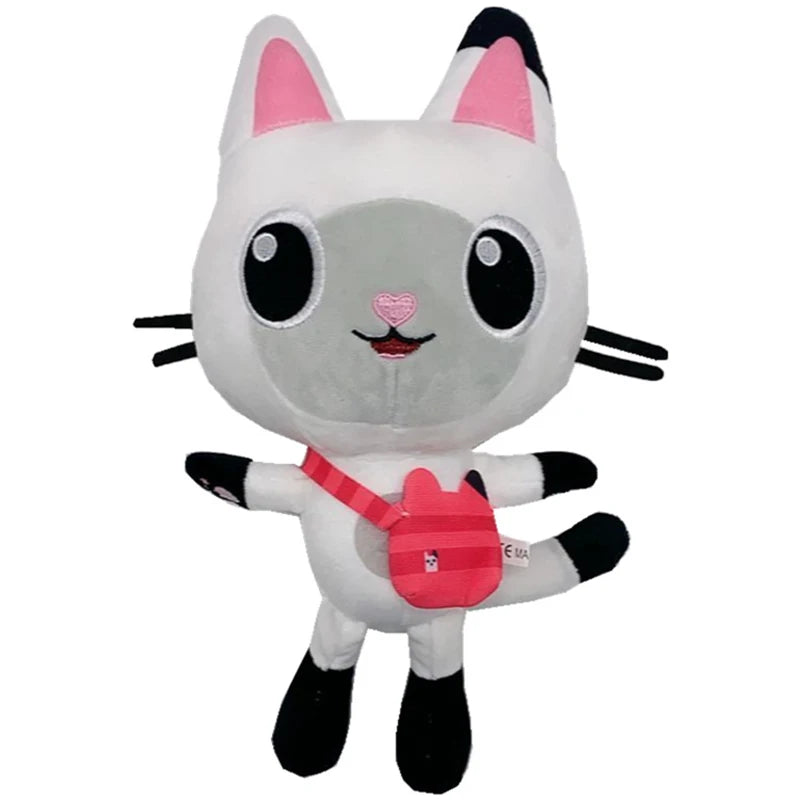 Gabby Dollhouse Plush Toys Kawaii Mercat Cute Stuffed Animals Mermaid Cat Doll House Plushie Dolls Kids Birthday Christmas Gifts