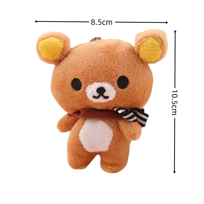 52cm Rilakkuma Plush Teddy Bear Stuffed Doll Kawaii Bear Room Decor Plushies Lovely Animal Toys Hobbies Xmas Gift For Kids