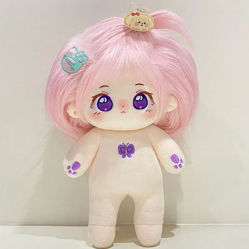 New Idol Doll Plush Cotton Star Dolls Kawaii Stuffed Plushies No Attributes Dolls Toys Fans Collection Gifts