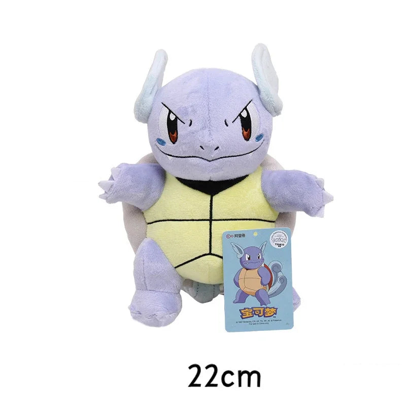 original Pokemon Plush Toys Kawaii Gengar Snorlax Eevee Lapras Charizard Stuffed Doll Room Decoration Peluche Gifts