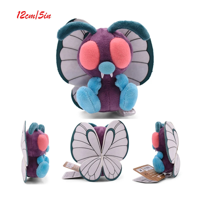 Pokemon Shiny Cubone Caterpie Butterfree Plush Toys Eevee Mew Umbreon Sthffed Espeon Vaporeon Ninetales Peluche Dolls Gifts Kids