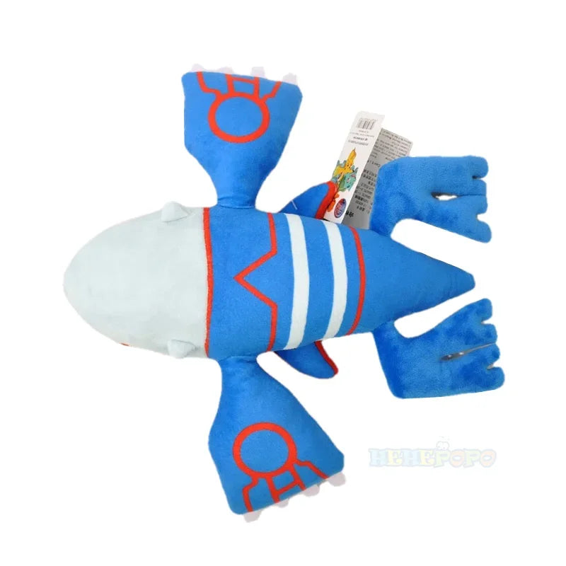 30cm Original Legendary Pokemon Plush Kyogre Soft Anime Dolls Throw Pillow Stuffed Animal Birthday Gift for Kids