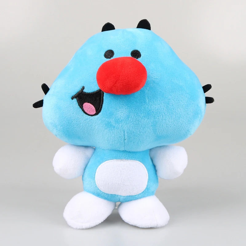2023 Anime TV Oggy Oggy Blue Kitten Plush Toy