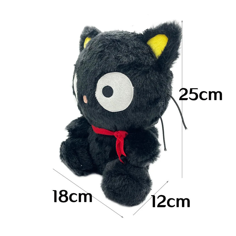 TreasuringU Lovely Black Cat Plush Toys Kawaii Stuffed Animal Black Dolls House Sofa Car Pillows Children Birthday Gifts