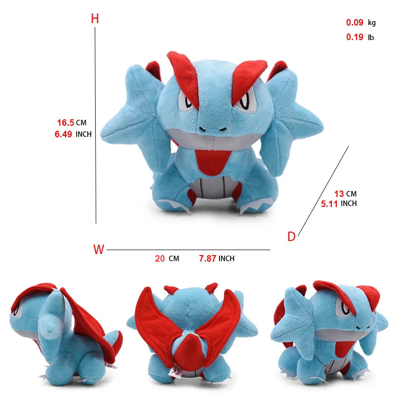 Pokemon Plush Toys Doll Ivysaur Poipole Volcarona Articuno Moltres Talonflame Torchic Lucario Zeraora Stuffed Dolls 20 Styles