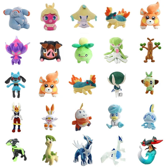 Pokemon Dragapult Jirachi Plush Zygarde Peluche Gardevoir Poipole Cinderace Stuffed Dolls Kawaii HobbiesToys Exquisite Gifts