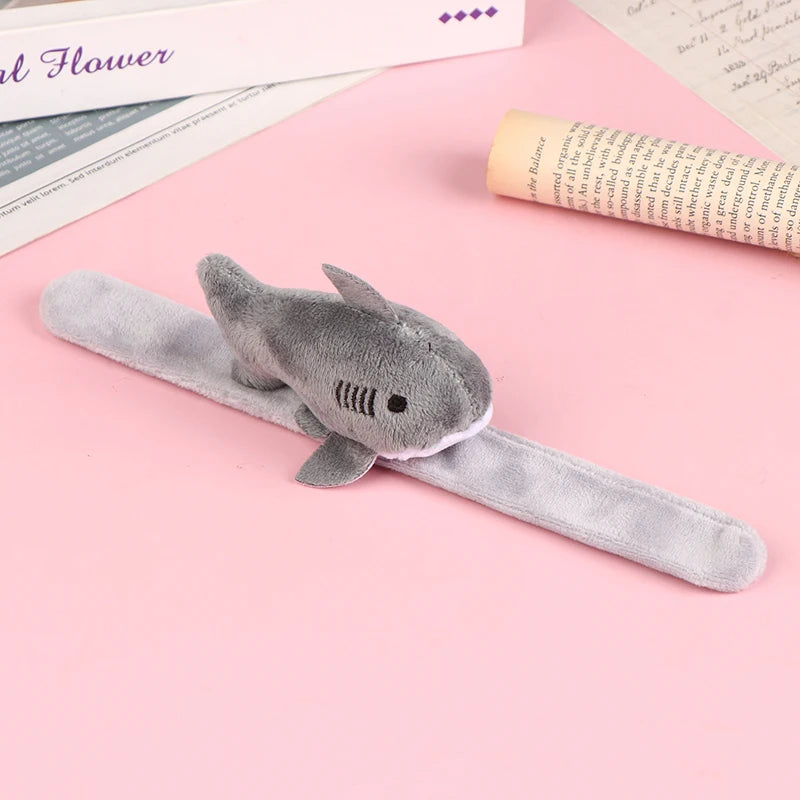 Kid's Belt Plush Toy Little Shark Animal Plush Stuffed Toy Hair Hand Decoration Doll