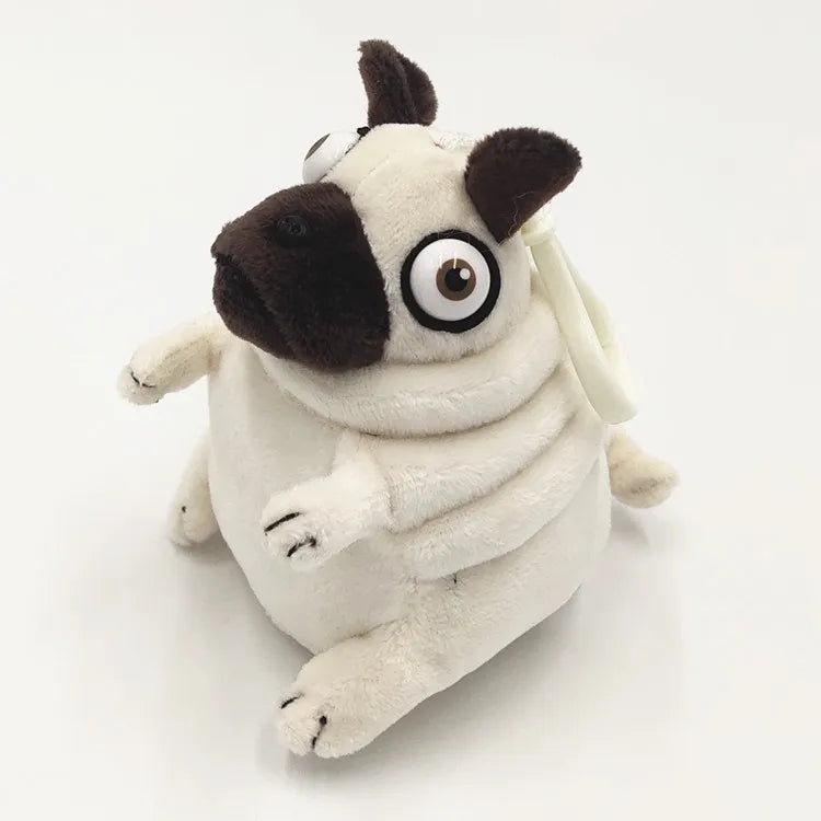 kawaii Plush Toys 15cm dog the Elf Fat Pug Sitting Pug Dogs Toy Stuffed Dolls for Kids Children Birthday Gift Dolls