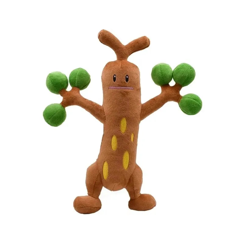 Pokemon Pikachu Sudowoodo Plush Toys Houndoom Floragato Meowscarada Lucari Zeraora Stuffed Doll Kid Birthday Gift