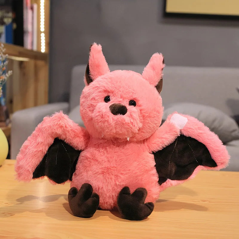 24cm Creative Cartoon Bat Plush Toy Dark Elf Cute Bat  Soft Personality With Sleep Storytelling Plush Toy Gift For Friend