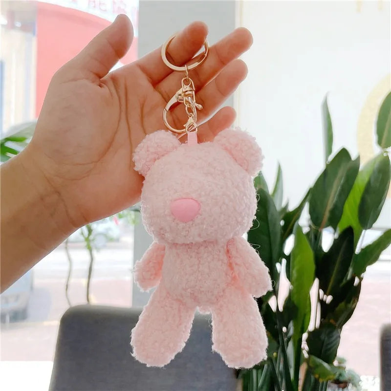 Doctor's Clothing Teddy Bear Doll Plush Toy Small Sitting Doctor Bear Doll Pendant Boys Girls Students Graduation Birthday Gifts