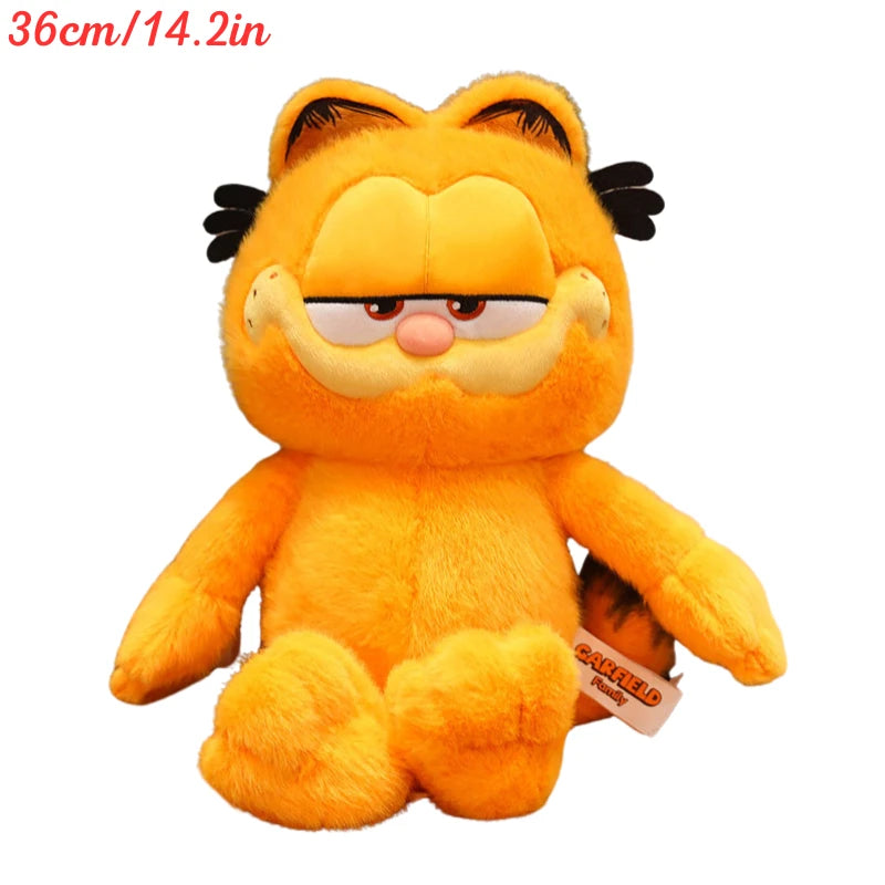 Original Garfield Cat Anime Plush Toys Cute Garfield Family Odie Stuffed Anime Plushies Kawaii Cartoon Peluche Dolls Gifts Kids