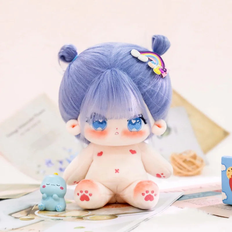 20cm IDol Doll Anime Plush Star Dolls Cute Stuffed Customization Figure Toys Cotton Doll Plushies Toys Fans Collection Gift