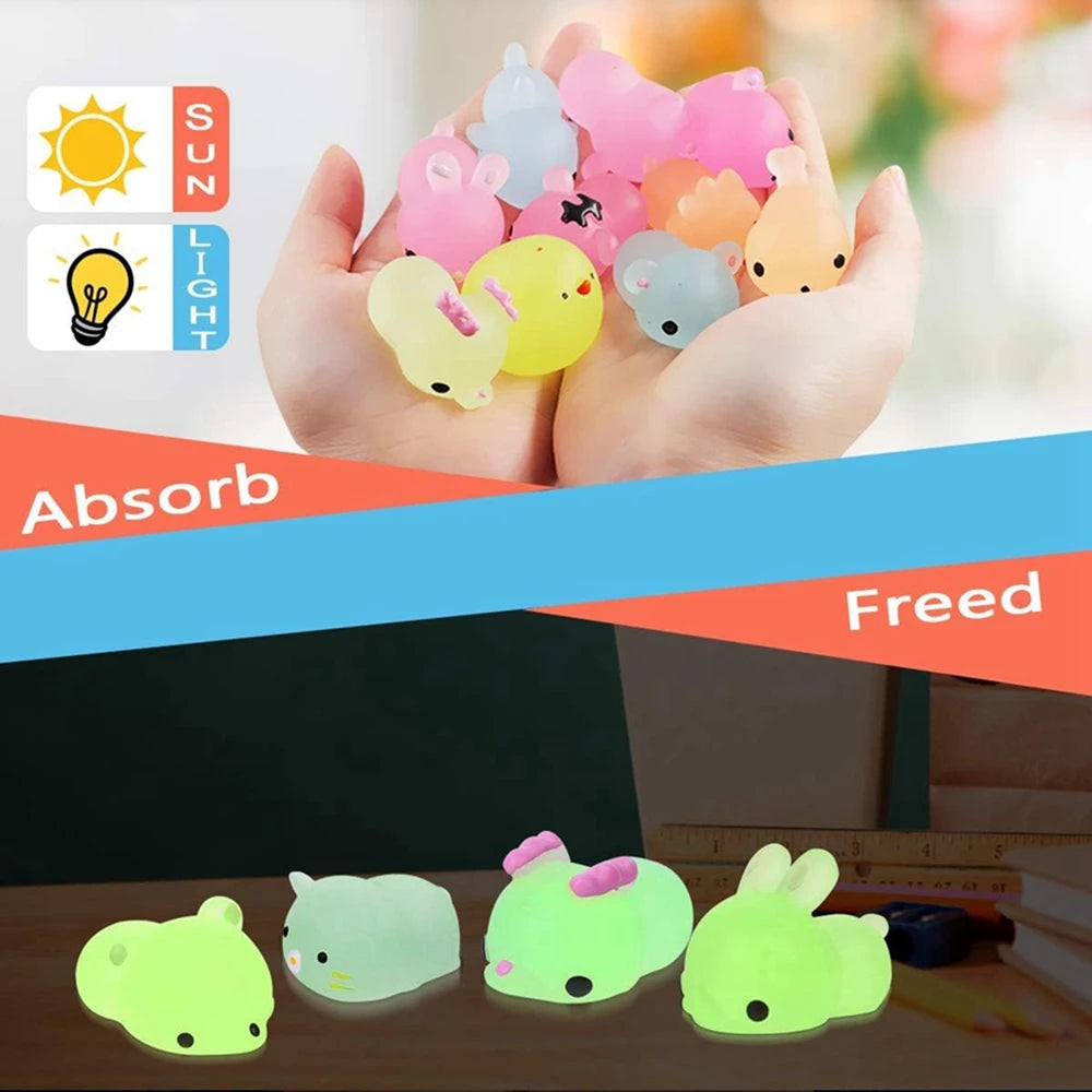 12/36PCS for Kids Kawaii Animals Squishies