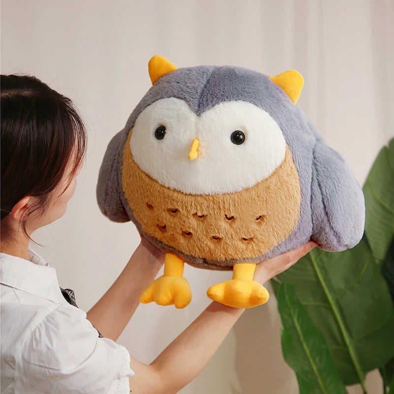 30/40cm Lovely Owl Plushie Cartoon Anime Plush Toy Soft Stuffed Animal Plushie Dolls Boys And Girls Children Birthday Gift