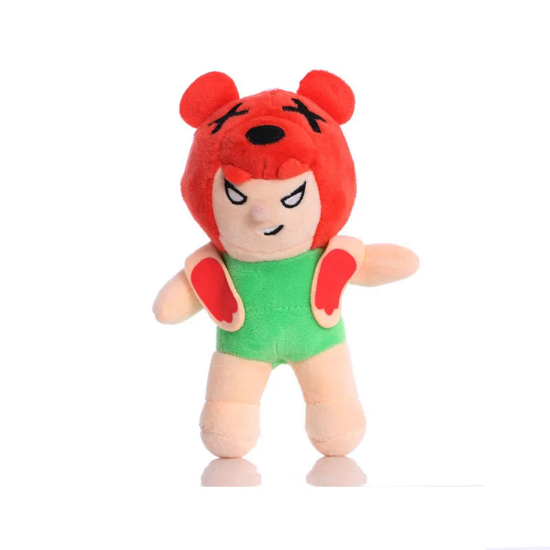 New Spike Crow Heroes Leon Plush Game Stars Hoodie Plushie Toy Dolls Kids Stuff Anime Figure Model Dolls Boy Christmas Gifts