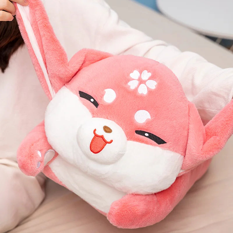 45-85cm Genshin Impact Yae Miko Fox Cosplay Plush Toy Cartoon Stuffed Animals Plushies Doll Pillow Anime Soft Kids Toys Gifts