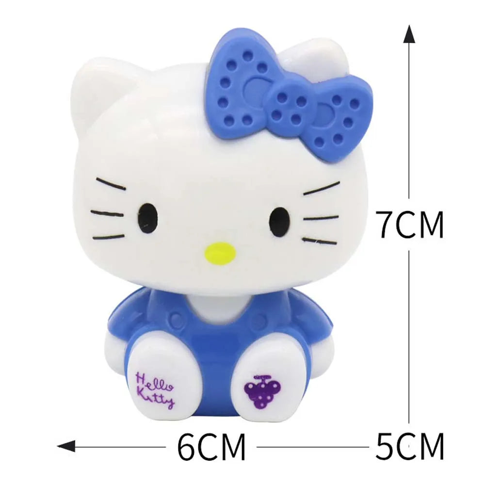 Sanrio Figuren Doll Cute Hello Kitty Action Figure Cake Decoration PVC Model Desktop Toy Car Deco Ornaments Children's Gift