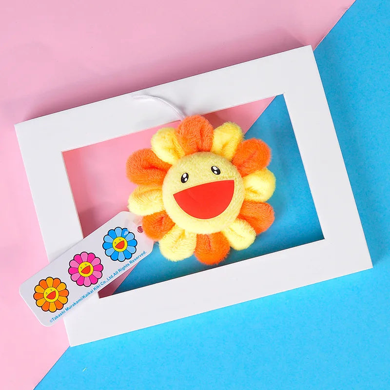 Sunflower brooch backpack pendant carry with you trendy toys anime merchandise birthday gifts holiday outfits Collection present