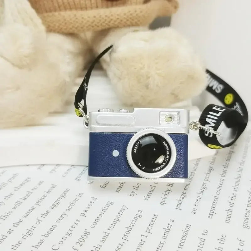 Mini Camera Sound Retro Simulation Camera for doll for labubu for upset duck BJD doll