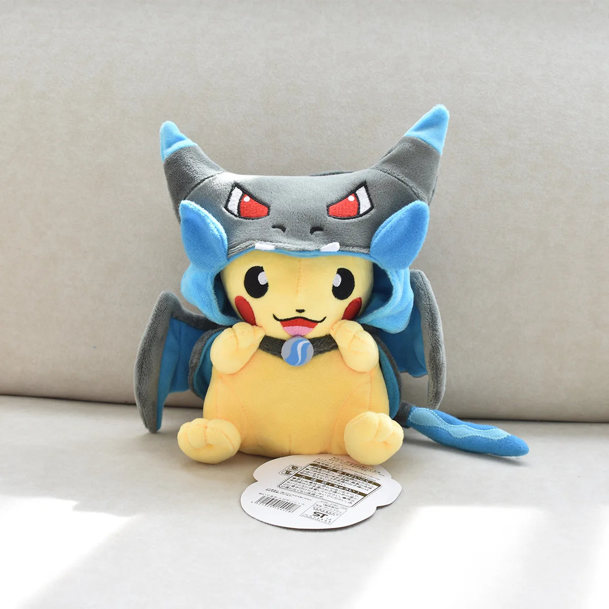 Pokemon Pikachu Cosplay Toys Charizard Snorlax Garchomp Tyranitar Hydreigon Anime Stuffed Plush Cartoon Peluche Dolls