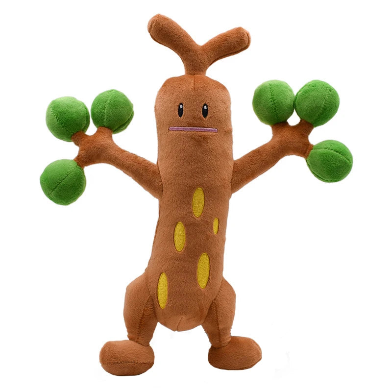 32cm Pokemon Sudowoodo Plush Bonsly Mega Evolution Sudowoodo Stuffed Doll Games Peripheral Toys Hobbies Present Kid Xmas Gifts