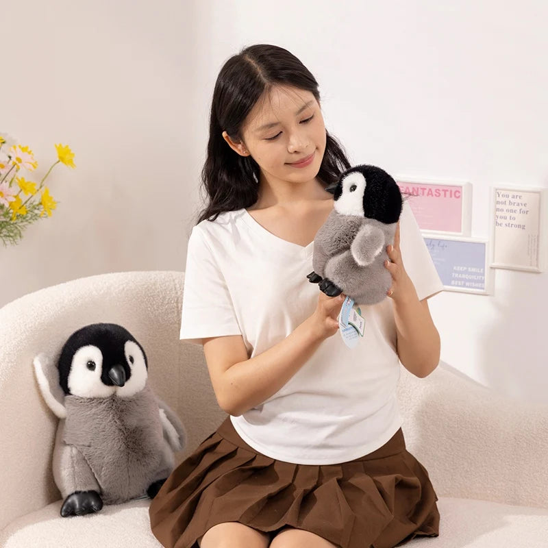 20/30cm New Plush Toys Birthday Gift Huggable Pillow Baby Appease Doll Cute Soft Crea Penguintive Funny