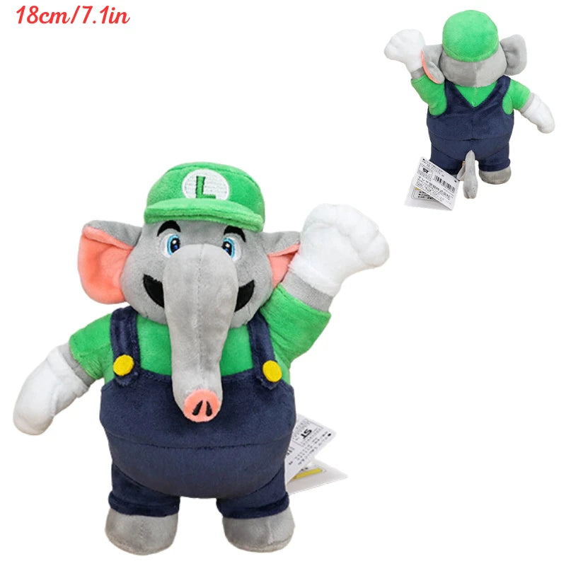 35 Styles Mario Luigi Dry Bones Plush Toys Kawaii Koopa Troopa Cat Princess Peach Rosalina Toadette Diddy Kong Peluche Doll Gift