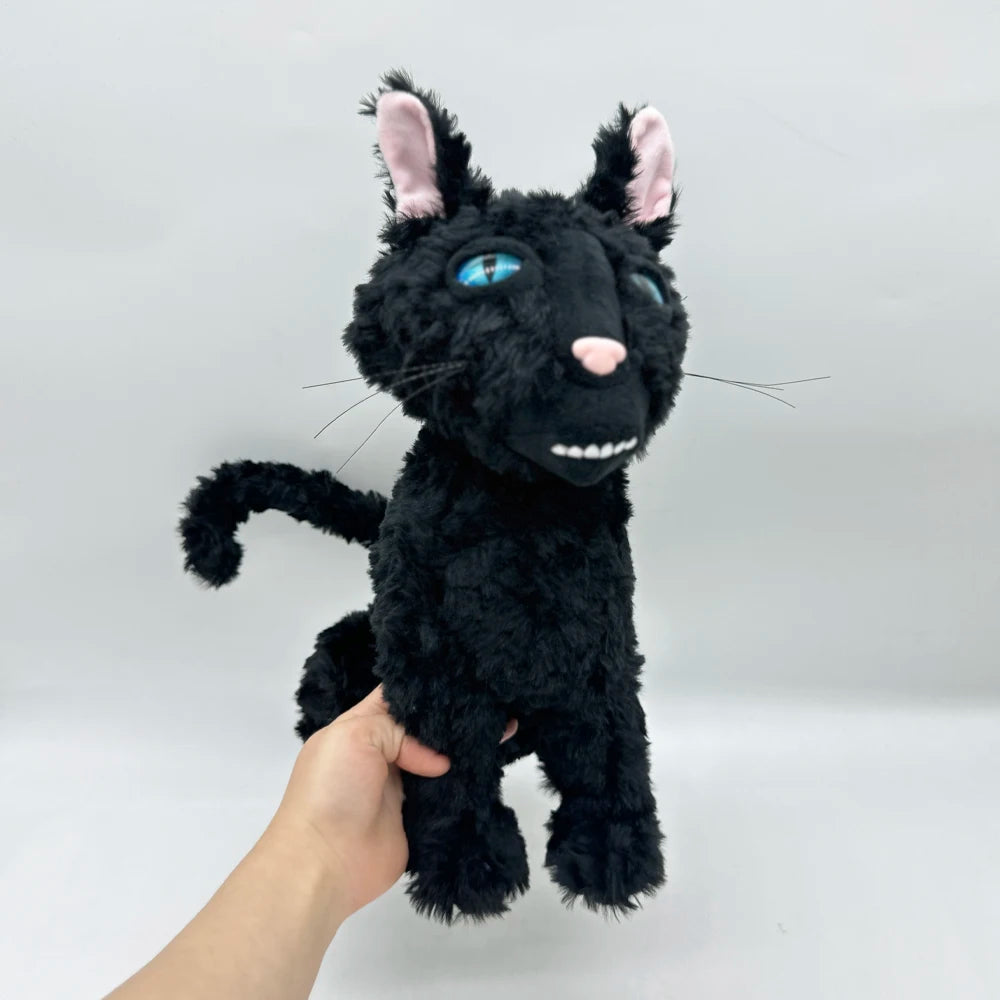 Coraline Cat Plush Cartoon And Anime Related Plush Toys Black Cat Animal Doll High Quality Full Filled Plush Toy Birthday Gift