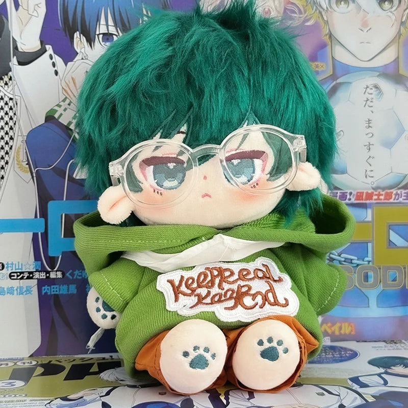 BLUE LOCK Plush Cotton Doll Toy Comic Character Isagi Yoichi/Bachira Meguru/Nagi Seishiro Stuffed Anime Idol Doll With Clothes