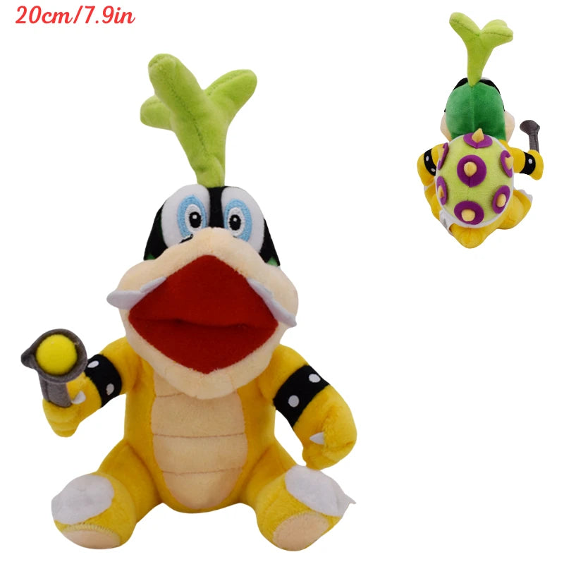 33 Styles Mario Bowser Soft Plush Toys Anime Lemmy Larry Iggy Wendy Ludwig Roy Morton Stuffed Peluche Dolls Birthdays Gift Kids