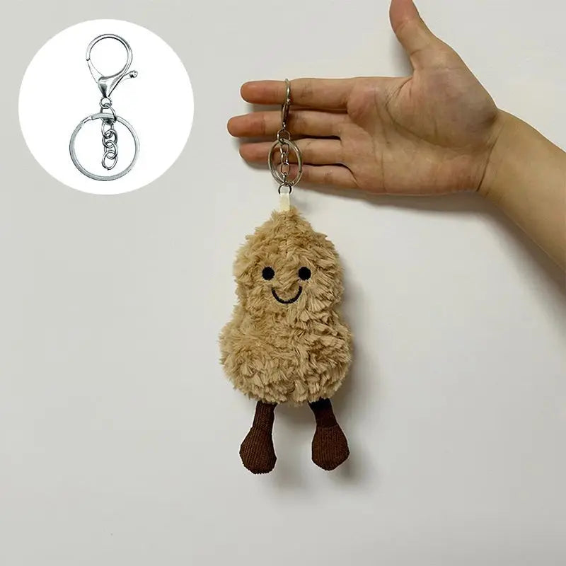 Jellycat Peanut Pendant Keychain Bag Accessories Cute Peanut Doll Boys And Girls Holiday Girlfriends Gift Wholesale