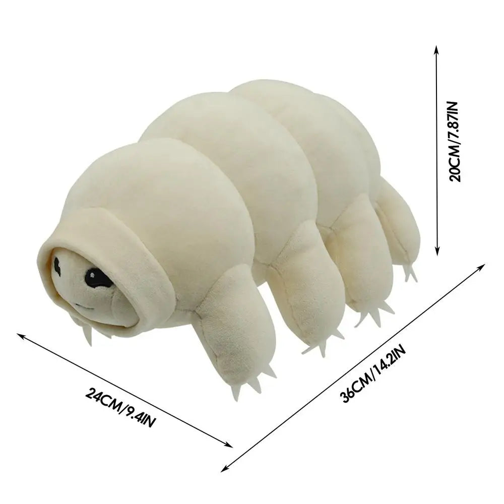 Tardigrade Doll Tardigrade Plush Toy Stuffed Animal Doll Sea Creature Tardigrade Water Bear Plush Tardigrade Plush Toy for Girls