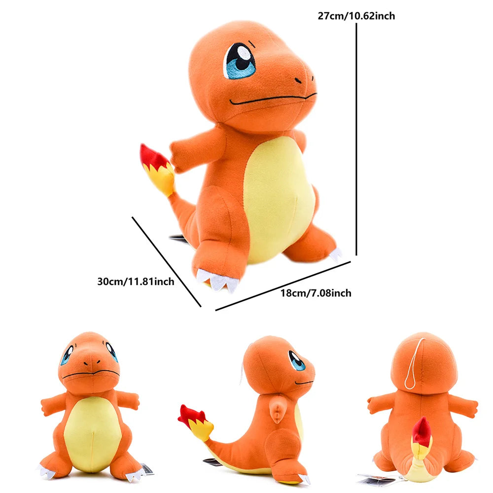 2024 Pokemon Pikachu Latios Latias Bulbasaur Squirtle Charmander Plush Toy Anime Stuffed Animal Doll for Kids Collection Gift