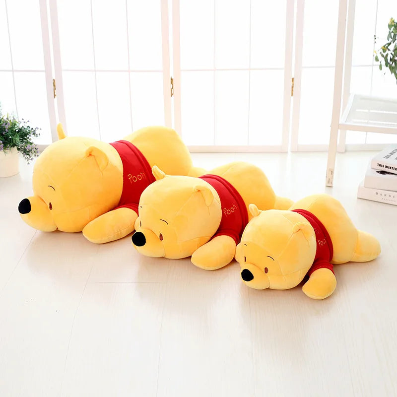 Disney Winnie The Pooh Plush Toys Anime Cartoon Creative Birthday Gift Teddy Bear Dolls Winnie The Pooh Plush Doll Girl Toy