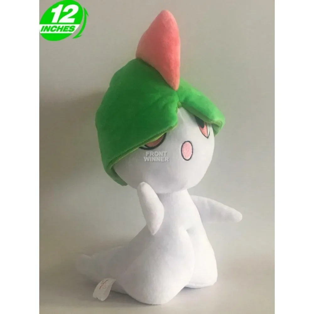 POKEMON Ralts Anime Plush Doll Toys Cartoon Pokemon Funny Ralts Lalu Lass Figure Doll Girls Funny Plush Gift Toy Ralts Dolls