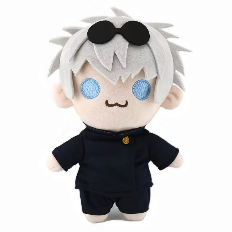 20cm New Jujutsu Kaisen hand puppet plush toy Toys Cute Soft Stuffed Gojo And Geto Pillow Dolls For Kid Birthday Christmas Gift