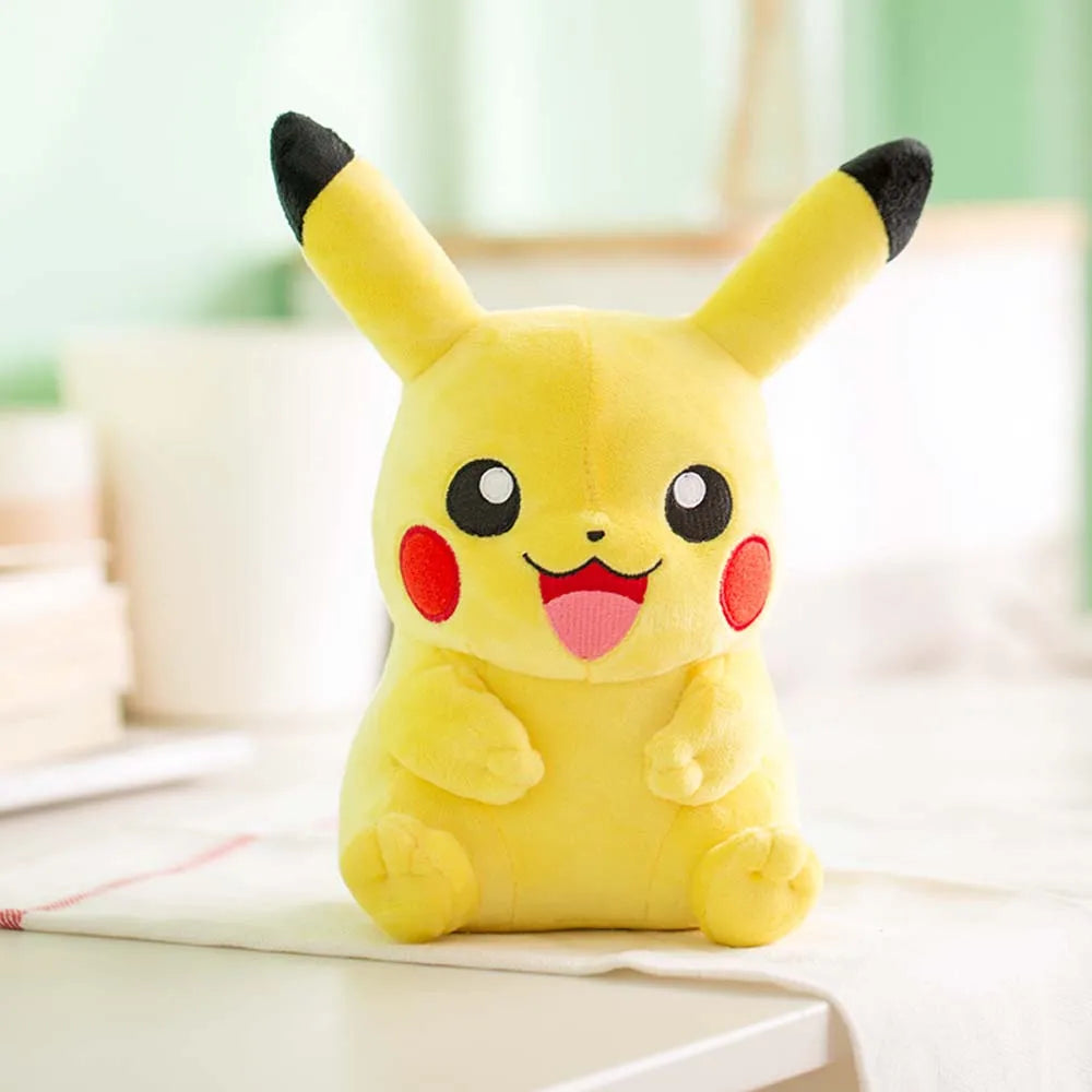 25cm Pokemon Plush Doll Toys Kawaii Anime Pikachu Elf  Charmander Plush Dolls Soft Stuffed Pokémon Dolls Toy Gift For Kids