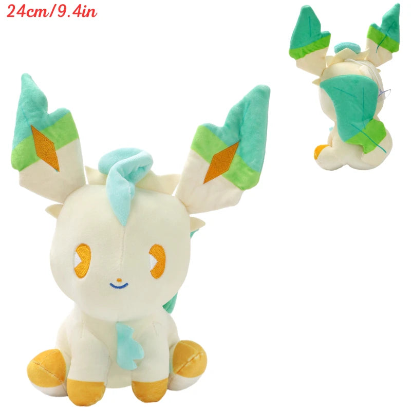 Pokemon Vaporeon Leafeon Eevee Espeon Umbreon Soft Plush Toys Anime Glaceon Jolteon Flareon Stuffed Animals Peluche Dolls Gifts