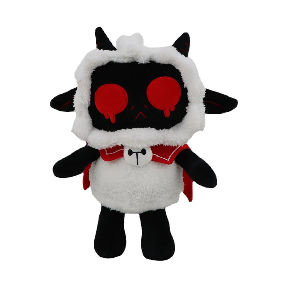 New Cult of the Lamb Plush Toy Soft Cute Sheep Lamb Plushies Game Toy Cartoon Animal Horror Plushie Doll for Kids Boy Girl Gift