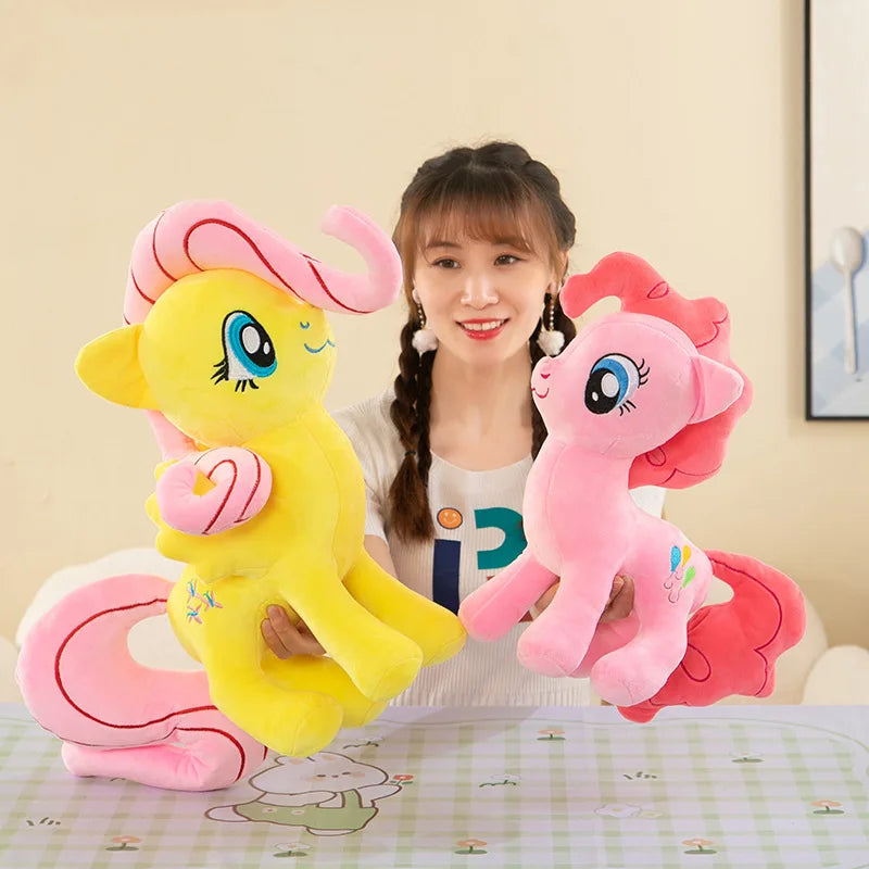 20Cm My Little Pony Plush Toys Anime Twilight Sparkle Fluttershy Pinkie Pie My Little Pony Soft Stuffed Doll Kids Birthday Gifts