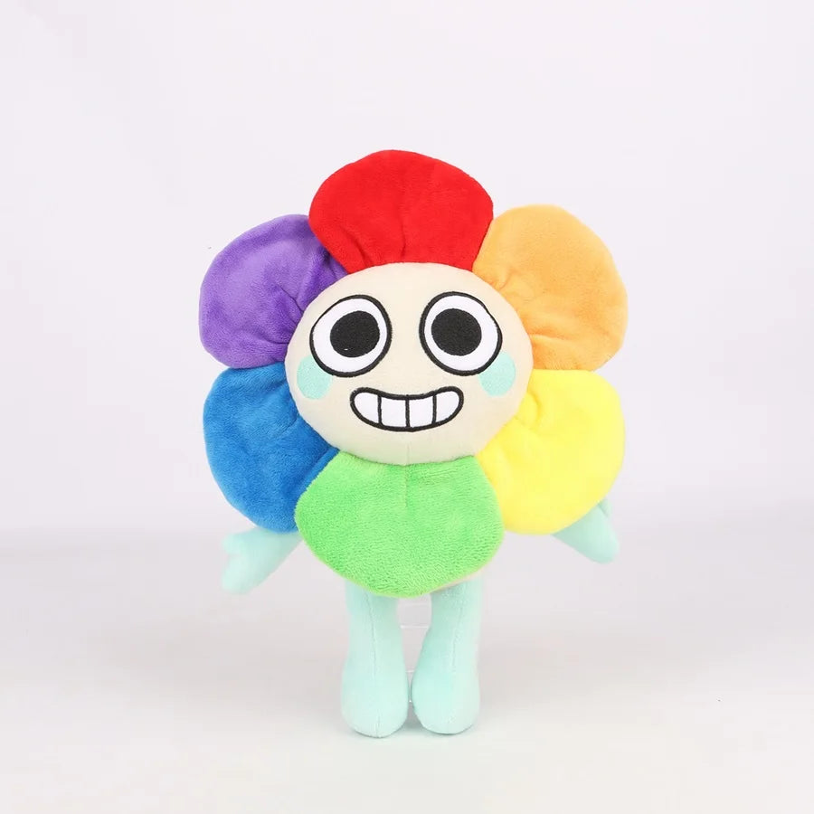 35cm Dandy's World Plush Cute Dandy World Scrap Stuffed Horror Game Goob Pebble Plushie Soft Pillow Doll Children Gifts Doll Bir