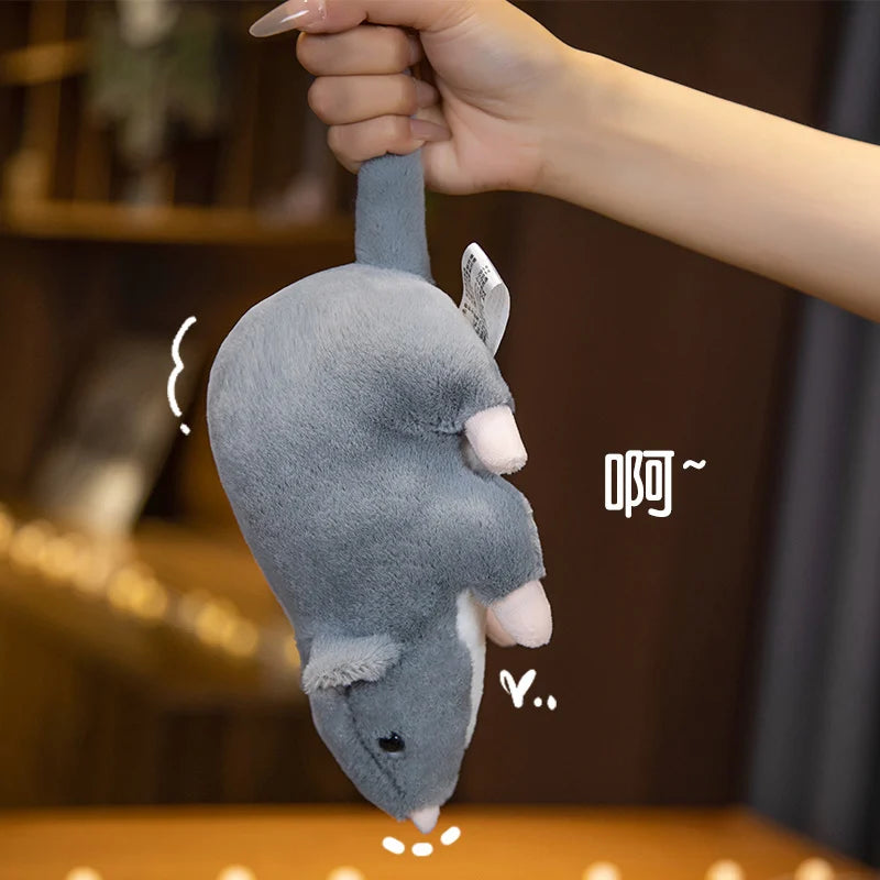 Funny 30cm Simulated Mouse Super Soft Plush Mouse Plushy Doll Stuffed Rat Plush Animal Toys for Kids Peluche Mascot Gift