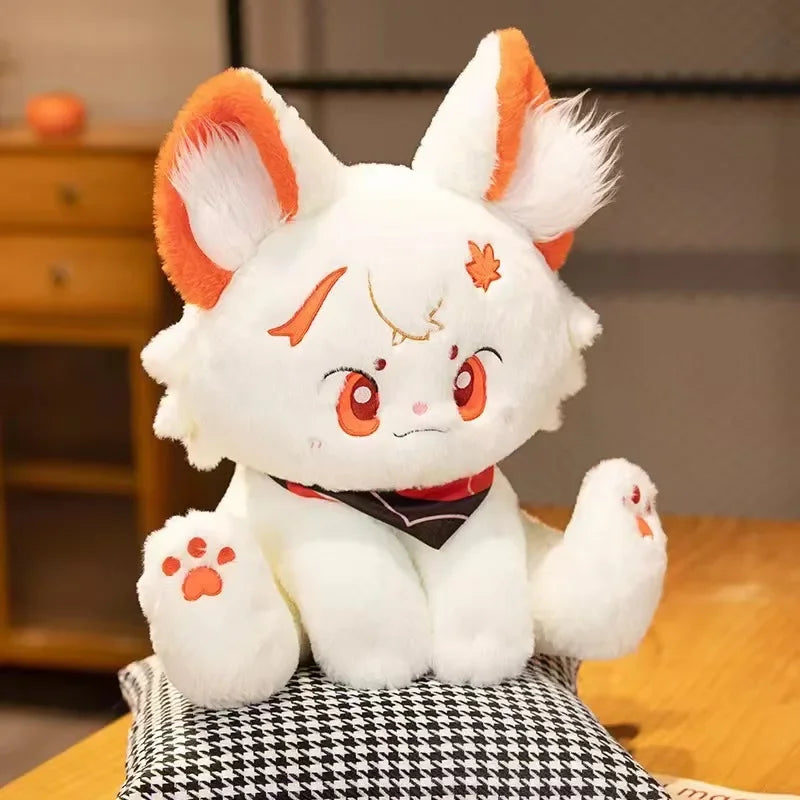 Genshin Impact Plush Toys Kaedehara Kazuha Plushie Anime Game Tartaglia Cat Venti Doll Toys Soft Stuffed for Christmas Gifts