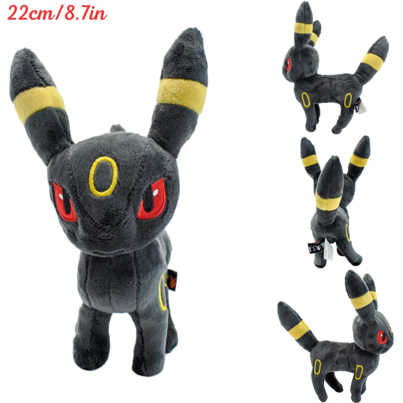 19 Styles Pokemon Plush Toys Eevee Vaporeon Leafeon Umbreon Sylveon Espeon Glaceon Flareon Jolteon Stuffed Animal Peluche Dolls