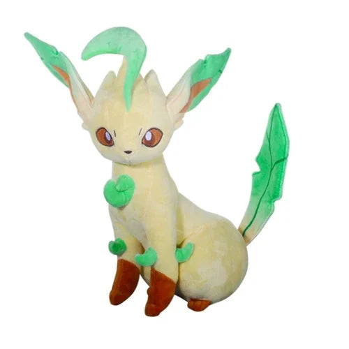 32CM Pokemon Kawaii Leafeon Anime Plush Toy High Quality Stuffed Animal Plushie Soft peluche Doll Kid Birthday Christmas gifts