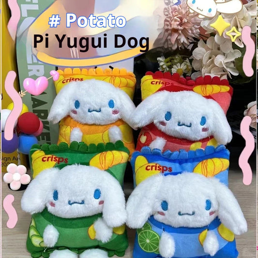 Cartoon Anime Sanlio Cinnamoroll Plush Pendant Doll Pacha Dog Cute Toy Movie Peripheral Birthday Gifts wholesale Hello Kitty