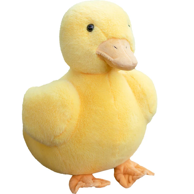 Cuddly Simulation Plush Yellow Duck Interactive Toy Plush Doll Girl Gift Cute Children's Bedroom Decor Movie Surrounding Doll